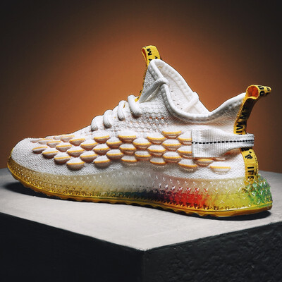

FAN PAO original Like Adidas yeezy air boost 350 V2 Men outdoor walking running athletic casual leisure slip on sneakers shoes