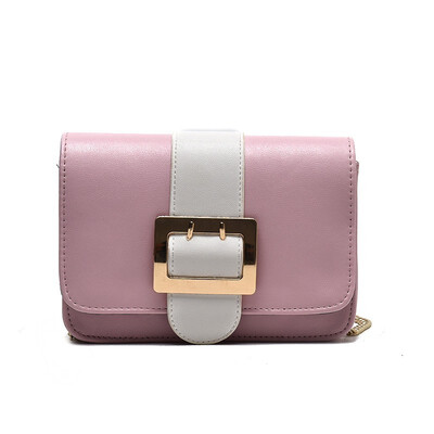 

2018 FASHION WOMAN FLAP PU LEATHER MINI CUTENESS MINIMALISM GOLDEN CHAIN DESIGNER SHOULDER CROSSBODY BAG