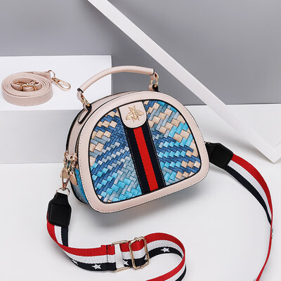 

Ladies bag 2019 Korean version of the tide fashion summer new womens bag PU wild shoulder bag Messenger bag