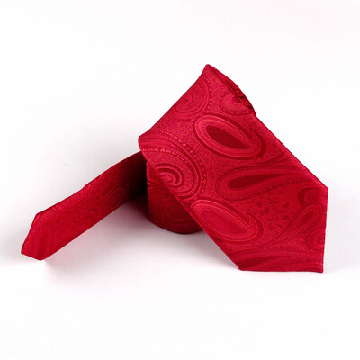 

Spot wholesale mens tie cashew flower professional polyester silk jacquard gift box fashion groom wedding wedding tie