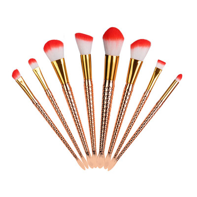 

〖Follure〗8PCS Make Up Foundation Eyebrow Eyeliner Blush Cosmetic Concealer Brushes