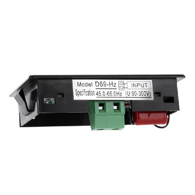 

450-650Hz Blue LCD Digital Frequency Panel Meter Gauge Cymometer