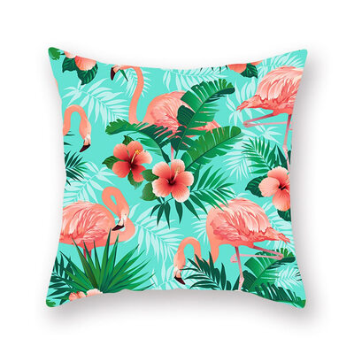 

4545Cm Flamingo Pillowcase Throw Pillow Case Cushion Covers Home Decor For Sofa Car Bedroom
