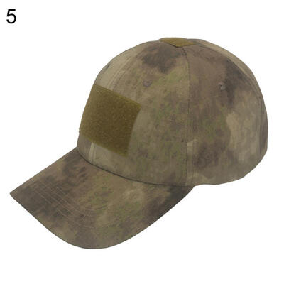 

Outdoor Tactical Sports Camouflage Hat Unisex Baseball Cap with Magic Tape