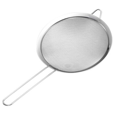 

Food Strainer Premium Stainless Steel Fine Mesh Strainers Sieve With Long Handle For Tea Pasta Rice Fruits Vegetable