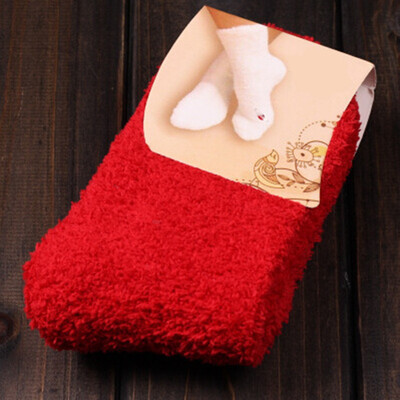 

Ladies Women Winter Warm Soft Fluffy Bed Socks Lounge Slipper Fleece Socks