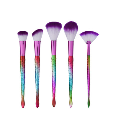 

〖Follure〗5PCS Make Up Foundation Eyebrow Eyeliner Blush Cosmetic Concealer Brushes