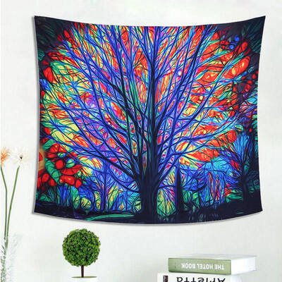 

Decorative tapestry Galaxy Hanging Wall Tapestry Hippie Retro Home Decor Yoga Beach Towel