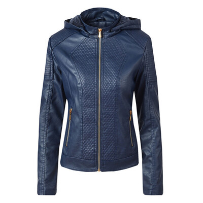 

Toponeto Women Casual Hoodie Slim Zipper Long Sleeve Pocket Jacket Warm Coat