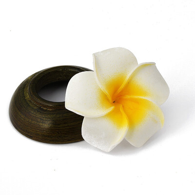 

plumeria Flower Foam Hair Clip Accessory Boutique Alligator Clip Assortment For Bridal Wedding Party Beach Vacation Outfit