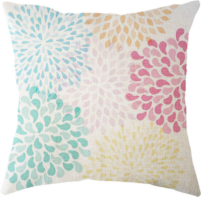 

〖Follure〗Leaf Linen Cushion Cover Throw Pillow Case Sofa Home Decor