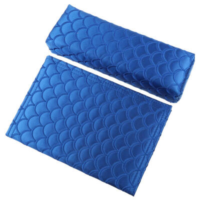 

Nail Art Pillow Fish Pattern Satin Foldable Hand Cushion Soft Arm Rests