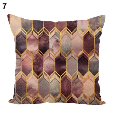 

45x45cm Colored Drawing Pillow Case Cushion Cover Home Cafe Sofa Car Decoration
