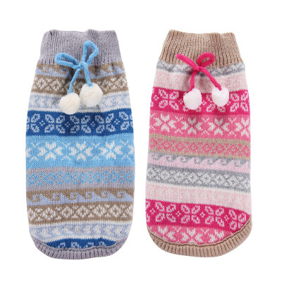 

Christmas Boys Girls Sweet Dog Sweater Pet Christmas Accessories Sleeveless Costume Puppy Warm Knitted Patterns Clothes