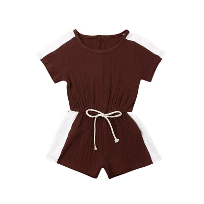 

Kids Newborn Baby Girls Casual Romper Jumpsuit Bodysuit Clothes Outfits Set