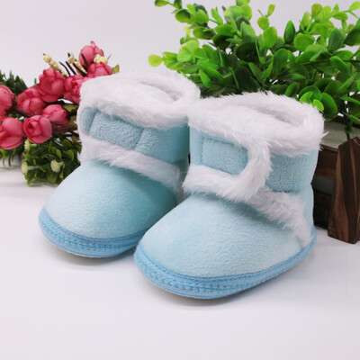 

Winter Baby Boy Girl Cotton Boots Casual Shoes First Walkers Newborn Cute Non-slip Soft Sole Shoe