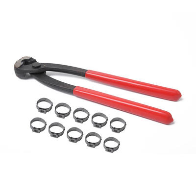 

PEX Cinch Crimping Tool with 10pcs 203-235mm Stainless Steel Hose Clamps