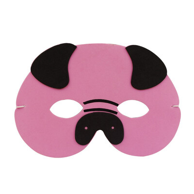 

FUNNYBUNNY High Quality Comfortable 40 Assorted Foam Animal Party Masks for Birthday Party Favors Dress-Up Costume