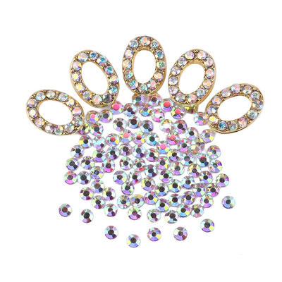

105pcs 3D Glitter DIY Nail Art Rhinestones Decorations Fashion Nails Tool