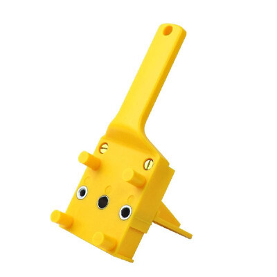 

Handheld Woodworking Dowel Jig Fit for 6 8 10mm Drill Bits Wood Drilling Doweling Hole Saw Tools Punch Locator with Metal Sleeve