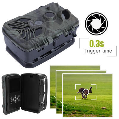 

Greensen HC-810A Outdoor Hunting 1080P 20MP Waterproof Night Vision Trail Camera Infrared Trap Camcorder
