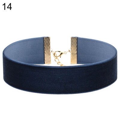 

Fashion Wide Soft Velvet Choker Lady Party Nightclub Necklace Gothic Jewelry