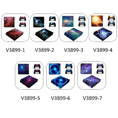 

PS4 Slim Game Machine Accessories Stickers PVC Material with Breathable No Air Bubbles