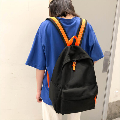 

Gu Gu Gan Junior High School Shoulder Pack Girl Ins Wind Large Capacity Travel Backpack University Students Backpack