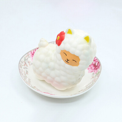 

Gobestart Jumbo Sheep Cute Alpaca Galaxy Super Slow Rising Scented Fun Animal Toys