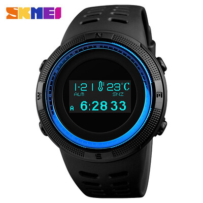 

SKMEI Pedometer PU leather strap Watch
