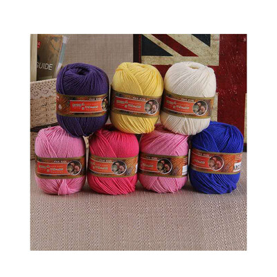 

HENG YUAN XIANG Cashmere type woolen middle thick 6 group order note color 12503