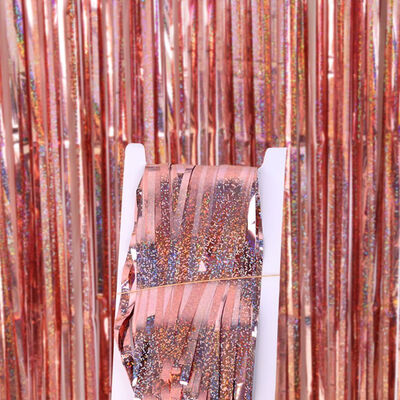 

3  Glitter Foil Fringe Tinsel Shimmer Curtain Door Wedding Birthday Party Baby Shower Decor Christmas Party Backdrop