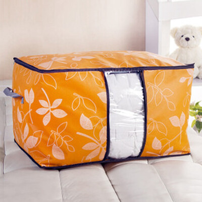 

Funny Storage Organizer Flower Pattern Quilt Blanket Pillow Storage Bags Clothes Storage