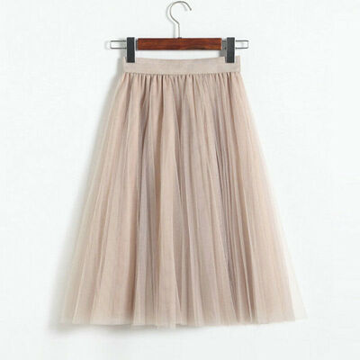 

Women Adult Tutu Tulle Skirt Underskirt Petticoat Wedding Princess Ballet Dress