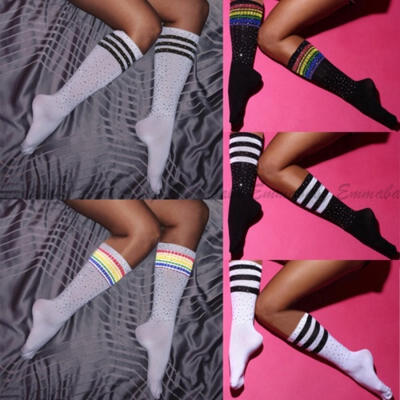 

Women Girl Over The Knee Long Socks Braided Knit Warm Soft Thigh High Stockings