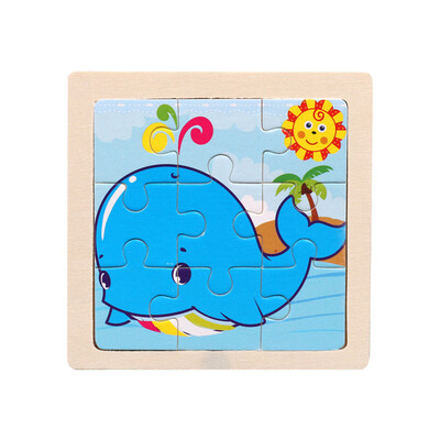 

Tailored Wooden Kids 16 Piece Jigsaw Toys Education And Learning Puzzles Toys