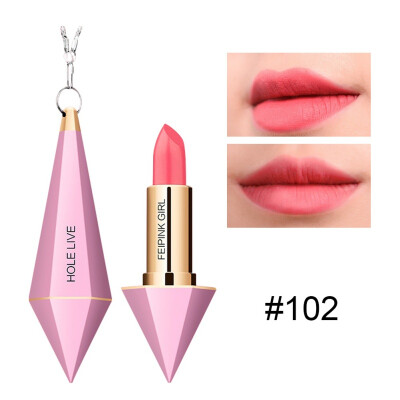 

Pink Diamonds Matte Waterproof Lipstick Long-Lasting Hot