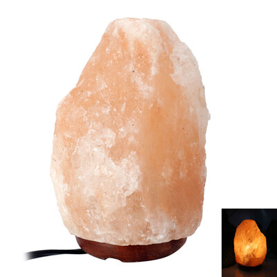 

Himalayan Natural Crystal Salt Lamp Hand Carved Night Lights Wall Light
