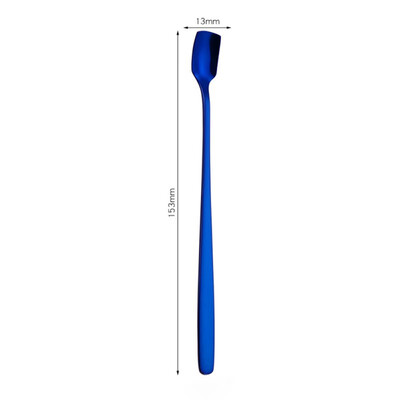 

Stainless steel Long Handled coffee spoons Coffee ice drink stirring spoon Ice Cream Dessert Tea Spoon