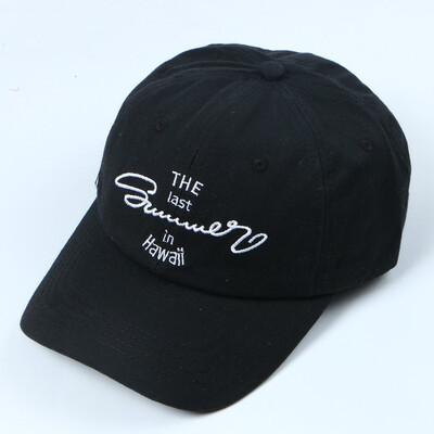 

Hat Female Duck Tongue Cap Letter Embroidery Korean Character Student Street Spring&Autumn Mens Black Baseball Cap Net