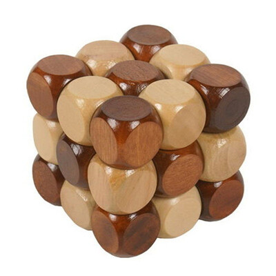 

3D Wooden Brain Teaser Puzzle