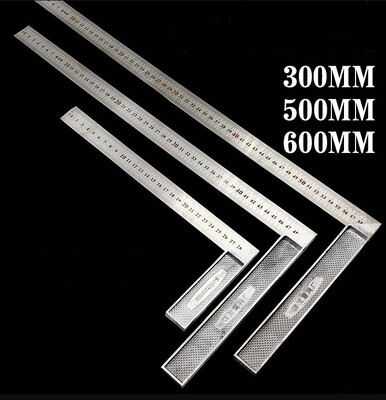 

Steel Square Square Ruler Corner Ruler Carpenter&39s Ruler Steel Crutch Carpentry Measure Tool
