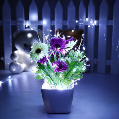 

〖Follure〗100 LED String Lights Waterproof Watering Can Light Solar Powered Decorations