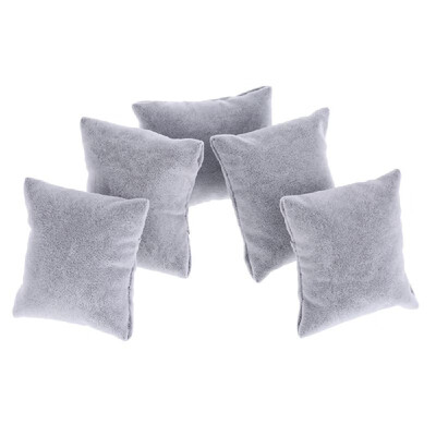 

5pcsset Soft Watch Pillow Holder Bracelet Jewelry Displays Pillow Wristwatch Accessories
