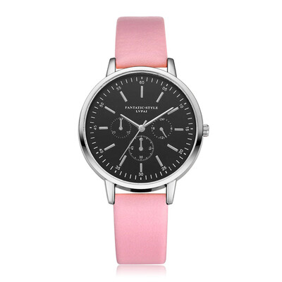 

Simple Women Watches Delicate Scale Dial Ladies Quartz Wristwatch Fashion Leather Strap Clock Casual Zegarki Damskie