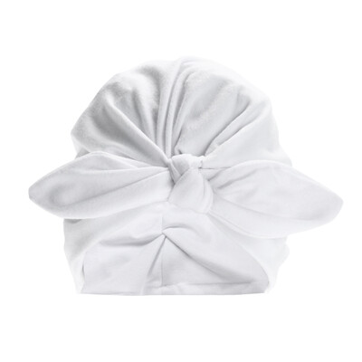 

Toddler Kids Baby Soft Cotton Knot Hat Rabbit Ears Stretchable Cap Beanie