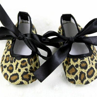 

Newborn Baby Girls Bowknot Dress Shoes Soft Sole Pram Anti-slip Prewalkers