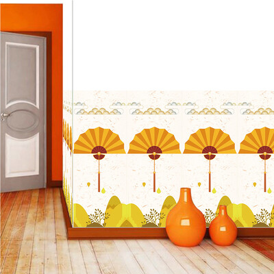 

Toponeto 40x100cm Adhesive Tile Art metope Wall Decal Sticker DIY Kitchen Bathroom Decor