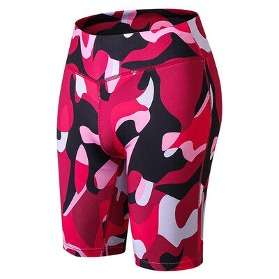 

YUERLIAN Female fitness shorts reflective strips tight pants 2045 7488