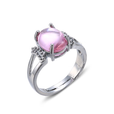 

Fashion color ring trend opening ring gift